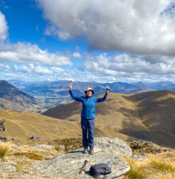 3. Solo guest at summit of Rock Peak