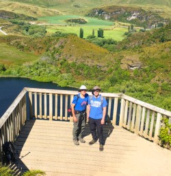 3. Guest pair at Diamond Lake lookout
