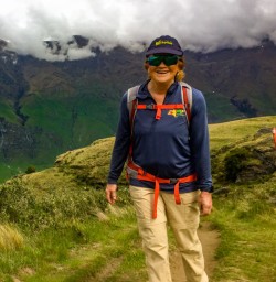 3. Hiking up Rocky Mountain Trail
