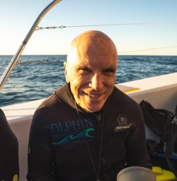 4 Chris Amos ready for a dolphin swim2