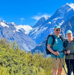 Exploring the highest peaks in Mount Cook National Park 
