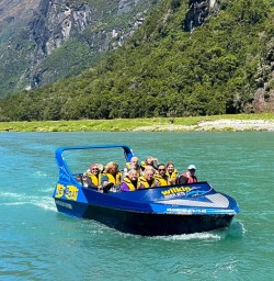 Flight Mount Aspiring National Park Wilderness Jet boat 25 December 2024 11