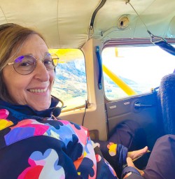 Flying into Siberia Valley 