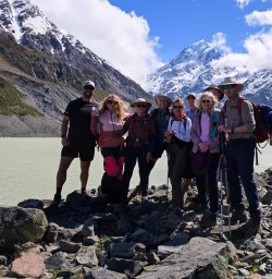 Hike in AorakiMt Cook National Park