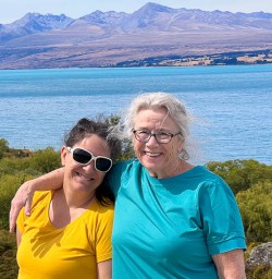 Lake Pukaki in Mackenzie country 