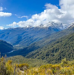 Magnificent views on the Routeburn Track