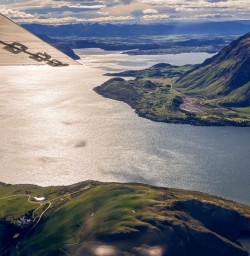 Scenic flight Mount Aspiring