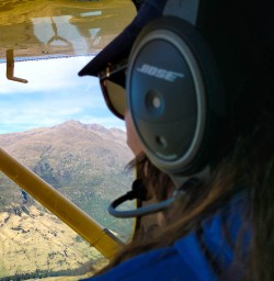 Scenic flight in Siberia Valley