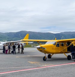 Scenic flight into 4 Mount Aspiring National Park
