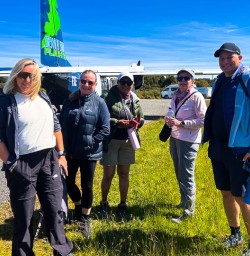 Scenic flight to Stewart Island