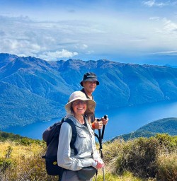 Views of Te Anau on the Kepler Track 