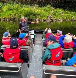 Whanganui River boat ride