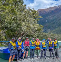 Wilderness jet boat trip New Zealand