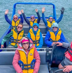 Wilderness jet boat trip