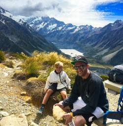 Made it! I hope they didnt carry that rock up the hill! Sealy Tarns.
