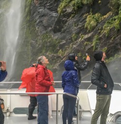 Boat Tour at Milford Sound, Fiordland National Park Southland New Zealand