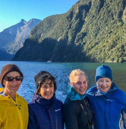 Boat Tour at Milford Sound, Fiordland National Park Southland New Zealand