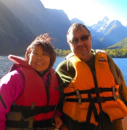 All geared up for the cruise at Harrison Cove