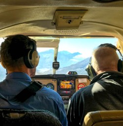 Flying over Siberia Valley
