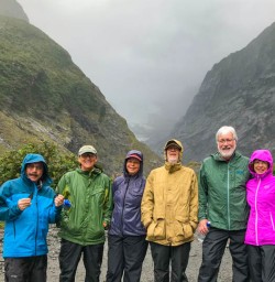 Group at Franz Josef Glacier