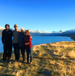 4 group lake pukaki canterbury nz