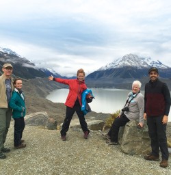 4 group tasman lake mount cook