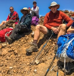 Group at Tongariro Alpine Crossing,  Manawatu-Wanganui New Zealand