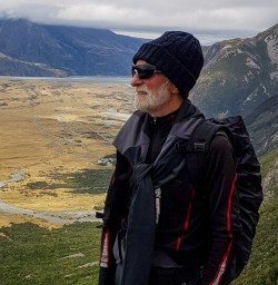 Guest at Hooker Valley, Canterbury New Zealand