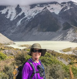 Guest at Hooker Valley, Canterbury New Zealand