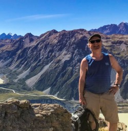 Guest with Mount Cook