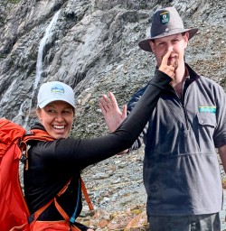 Guide at Franz Josef