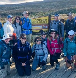 Guided hike on Tongariro Crossing