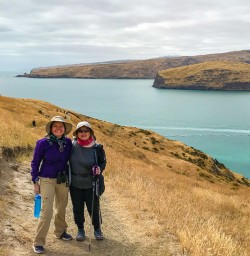 Hiking Godley Head