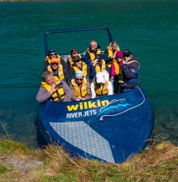 Jet boat out from Siberia Valley
