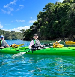 Kayaking queen charlotte sound adventure tour