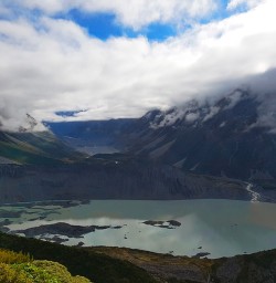 Hooker Valley Track Lookout Aoraki Mount Cook from Kea Point