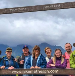 Lake Matheson picture frame