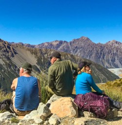 Lunch break Mount Cook