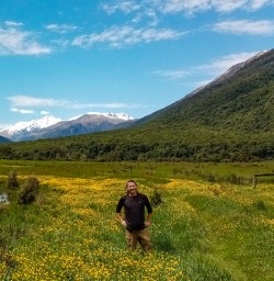 Meadows in Siberia Valley