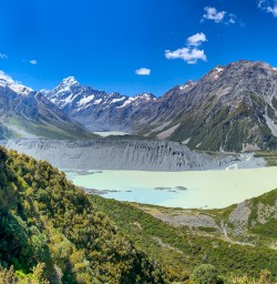 Mount Cook and Mueller Lake