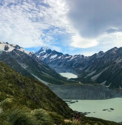 Mount Cook from Sealy Tarns