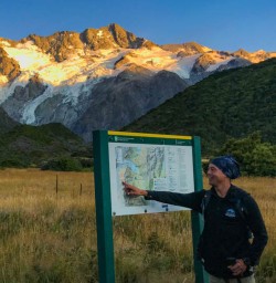 Mount Sefton sunrise