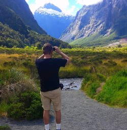 Mount Christina in the direction to Milford Sound