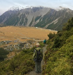 4 red tarn track mount cook
