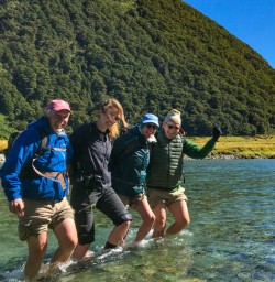 River crossing Siberia Valley
