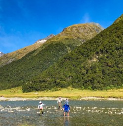 River crossing Siberia Valley