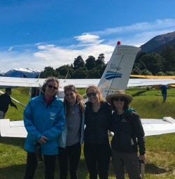 Scenic flight into Siberia Valley