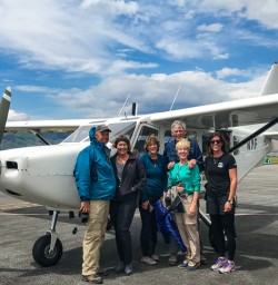 Scenic flight into Siberia Valley