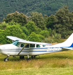 Scenic flight to Siberia Valley