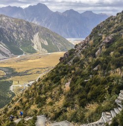 Sealy Tarns Track, Canterbury New Zealand